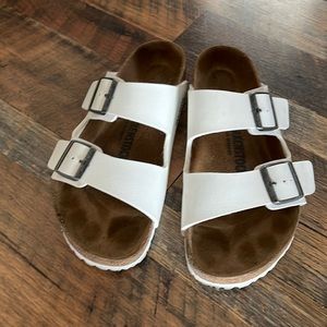 White Birkenstocks